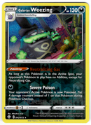 Galarian Weezing - 042/072 (Reverse Holo)