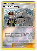 Brock's Training - 55/68 (Reverse Holo)